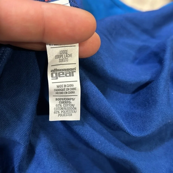 Under Armour Girls Youth Blue & Orange Hooded Zip Front Reversible Vest YXL - Picture 12 of 12